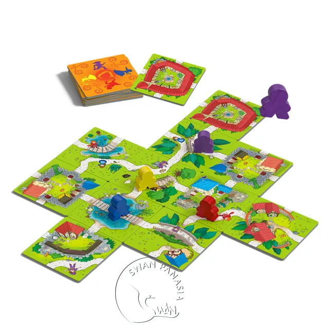 【新天鵝堡桌遊】卡卡頌兒童版  Carcassonne Kids(學齡前必選)