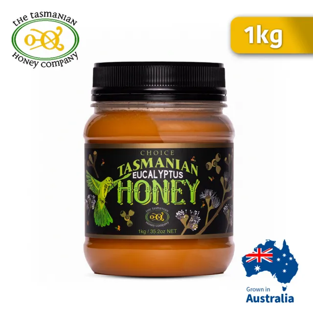 【THE TASMANIAN HONEY COMPANY】澳洲塔斯馬尼亞島尤加利生蜂蜜-1kg(Eucalyptus)