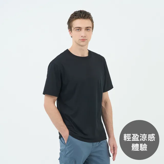 【GIORDANO 佐丹奴】男女裝 輕薄鬆緊腰短褲 涼爽素T(多色任選)