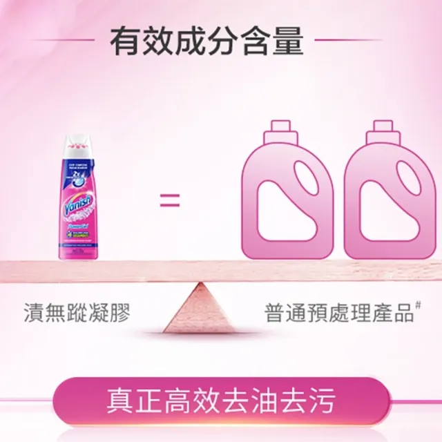 【Vanish 漬無蹤】新一代碧蓮去漬凝膠200mlx4(衣服去漬/去污/去漬筆/去油污)
