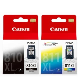 【Canon】官方直營 墨匣組★PG-810XL+CL-811XL 墨水匣組合(MP237/MP258/MP268/MP276/MP287/MP486)