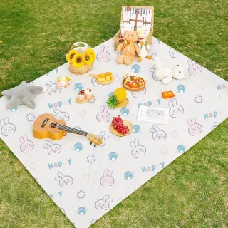 【Homeco】一次性野餐墊餐廳桌布 加厚隔髒戶外防潮墊 四人沙灘草坪野營地墊子 交換禮物