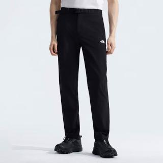 【The North Face】北臉 長褲 男款 運動褲 防潑水 M ESSENTIAL MIDDLE WEIGHT TEK PANT 黑 NF0A8GG5JK3