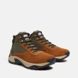 【Timberland 官方旗艦】男款棕色防水中筒健行鞋(A6DNEES4)