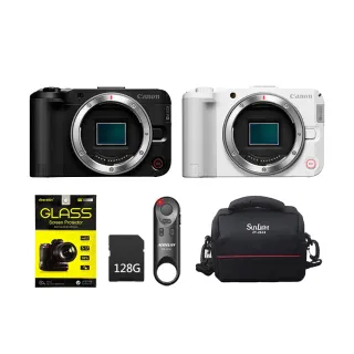 【Canon】EOS R50 V BODY 單機身 +128G記憶卡+鋼化貼+藍牙遙控器+專業相機包(公司貨)