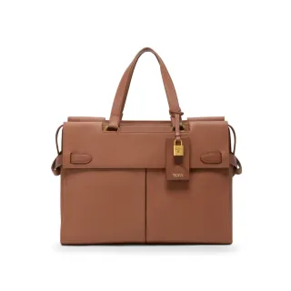 【TUMI】Agent 中型會時尚托特包 - 磚紅色(TUMI 官方旗艦店)