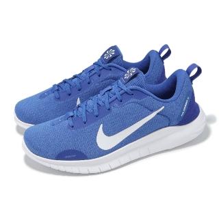 【NIKE 耐吉】慢跑鞋 Flex Experience Run 12 男鞋 藍 白 基本款 緩震 運動鞋(DV0740-403)