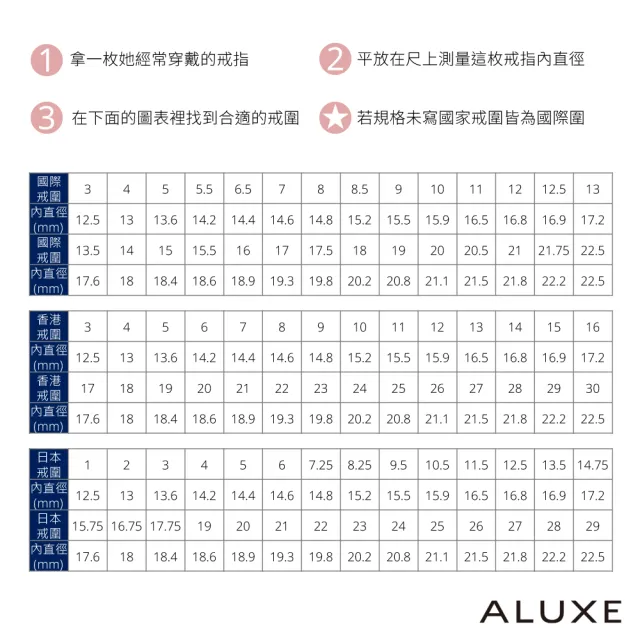 【ALUXE 亞立詩】10K金 粉紅寶 寶石戒指 極簡方 方形 RW0112