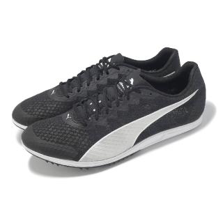 【PUMA】田徑釘鞋 evoSPEED Distance 11 男鞋 黑 白 可拆釘 田徑 運動鞋(377961-05)