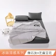 【日禾家居】冰絲涼感床包枕套組or冰絲被任選(單/雙人/加大/特大 均價)