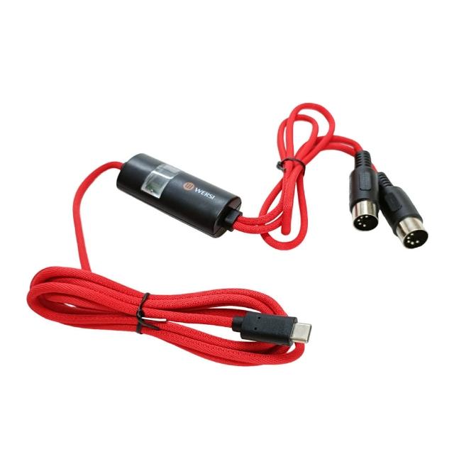 【Konix】高速USB MIDI音樂編輯線(Type-C)