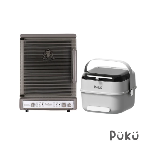 奶瓶消毒鍋推薦_PUKU 藍色企鵝紫外線 負離子 奶瓶 烘乾 消毒鍋