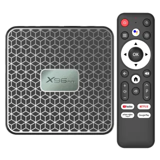 IS-TV96 Mini 4G+64G 可插TF卡 4K/60Hz HDR雙頻WiFi安卓智慧電視盒 可看Netflix/Disney+ 贈遙控器
