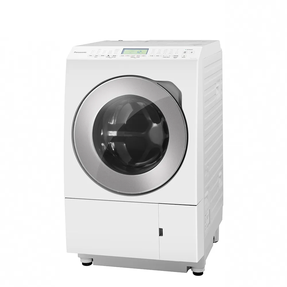 【Panasonic 國際牌】家電快配★12公斤日本製溫水洗脫烘變頻滾筒洗衣機-左開(NA-LX128BL)
