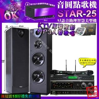 【音圓】STAR-25+NaGaSaKiBB-1+PianorPA-983+JCTJ-9953(卡拉OK組合/音響設備)