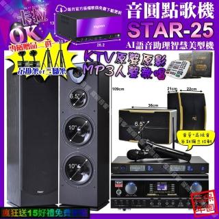【音圓】STAR-25+TDFHK-300S+PianorPA-983+ROCKITOK-600+J-SONGJ-768(卡拉OK組合/音響設備)