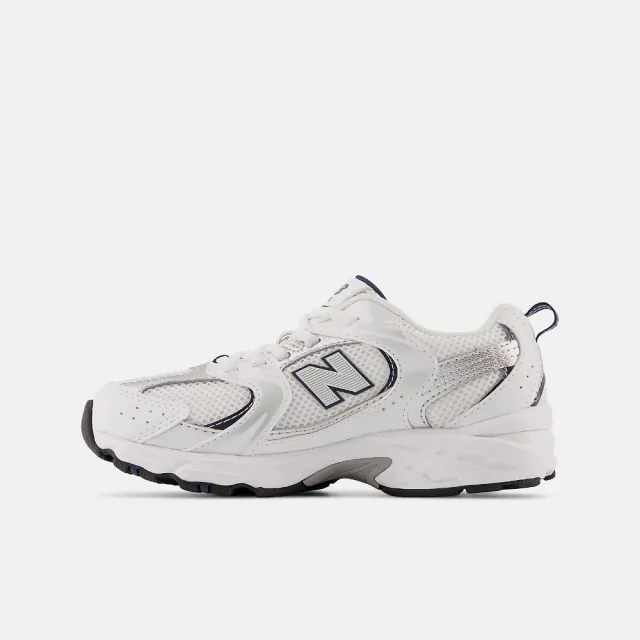 【NEW BALANCE】NB 運動鞋 童鞋 中童 兒童 休閒鞋 白銀 PZ530SB1-W楦(C5271)