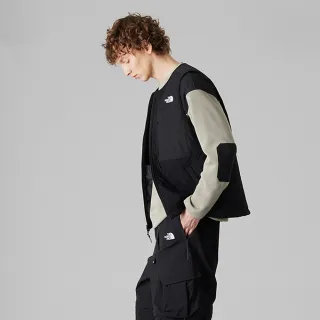 【The North Face 官方旗艦】北面UE男款黑色DWR防潑水鋪棉背心｜8CJCJK3