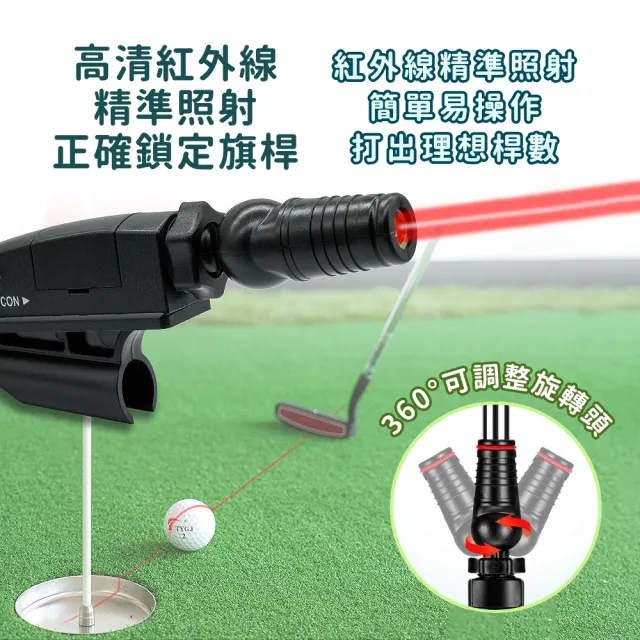 【Innatures】高爾夫推桿瞄準器(高爾夫雷射推桿 瞄準器 一字推桿 瞄準器 瞄準輔助)