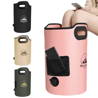 【Keep Power健身房】多功能摺疊泡腳桶(折疊泡腳桶 摺疊泡腳袋 足浴袋 足浴桶 泡腳桶 摺疊水桶 露營)