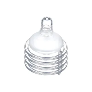 【Simba 小獅王辛巴官方直營】超柔防脹氣寬口圓孔奶嘴-4入(SS/S/M/L)