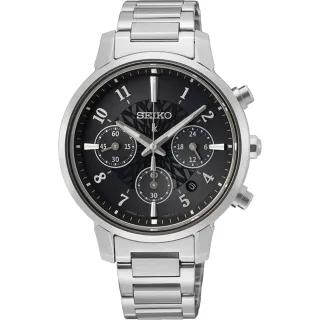 【SEIKO 精工】LUKIA 廣告款 太陽能三眼計時女錶 手錶 送禮 推薦(SSC905J1/V175-0FC0D)