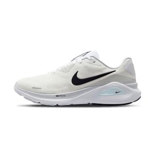 【NIKE 耐吉】Structure 26 男鞋 白黑色 緩震 運動 慢跑鞋 HJ1102-100