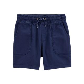 【Carter’s】休閒風深藍純棉大童短褲(原廠公司貨 童裝)