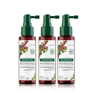 【KLORANE 蔻蘿蘭官方直營】養髮頭皮精華液100ml 3入組(產後/壓力大推薦)
