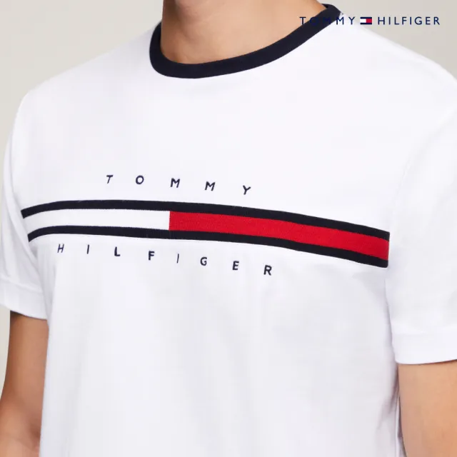 【TOMMY HILFIGER】官方旗艦館 Tino 圓領 T 恤_裸色