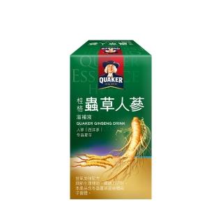 【QUAKER 桂格】冬蟲夏草養氣人參60ml×36入×1箱(共36入)