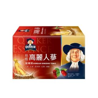 【QUAKER 桂格】高麗人參60ml×6入×1盒(共6入)