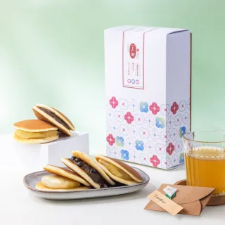 【一之鄉】花綻禮盒(珍珠奶茶/香草卡士達/三笠燒/附提袋)