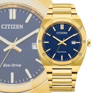 【CITIZEN 星辰】GENTS系列 光動能大三針時尚腕錶 父親節推薦款/40mm(BM7662-59L)