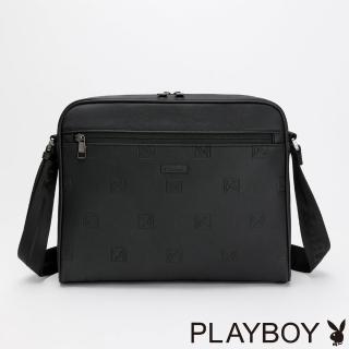 【PLAYBOY】斜背包 Quest系列(黑色)