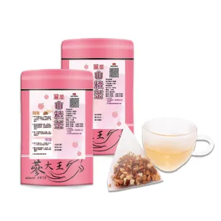 【蔘大王】蘋果山楂茶包X5組（8gX10入/組）(長效期版 仙楂酸爽 解膩幫助消化 加紅棗陳皮 可冷泡水果茶包)