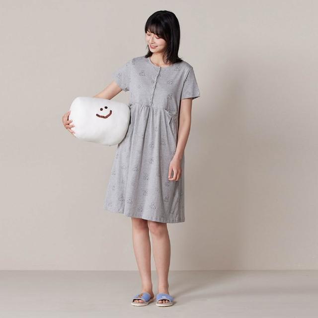 【YVONNE 以旺傢飾】MARSH 圓筒短抱枕(DINOTAENG)