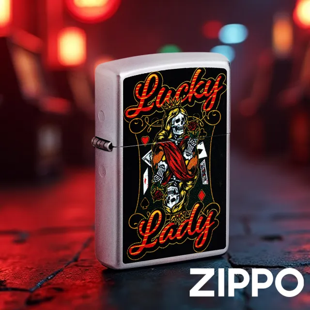 【Zippo】2025年骷髏皇后防風打火機(美國防風打火機)
