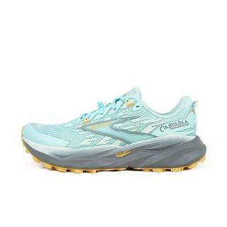 【BROOKS】Cascadia 19 女 高山越野鞋 戶外 寬楦 卡斯卡迪亞 藍(1204461D437)