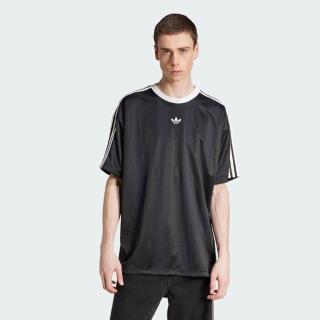 【adidas 愛迪達】Jacquard Jersey 男 T恤 運動上衣 休閒短袖 黑 亞版(JW5876)