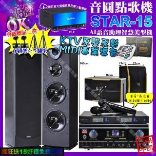 【音圓】STAR-15+TDF HK-300S+Pianor PA-983+ROCKIT OK-600+J-SONG J-768(卡拉OK組合/音響設備)