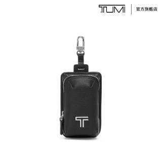 【TUMI】TURIN Tag 皮革收納吊飾包 - 黑色(TUMI 官方旗艦店)