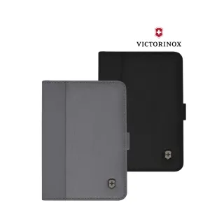 【VICTORINOX 瑞士維氏】Travel Essentials RFID 4卡防盜護照包 二色任選(653361 653362)