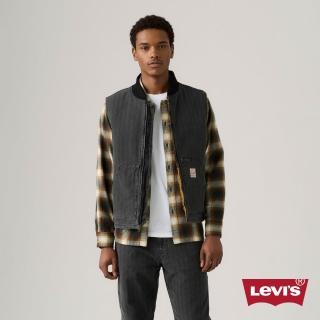 【LEVIS】Workwear 工裝系列 舒適鋪棉背心 男生上衣 熱賣單品 A8580-0004
