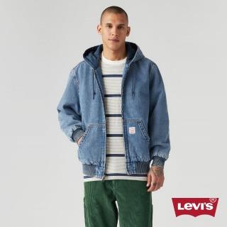【LEVIS】Workwear 工裝系列 連帽牛仔外套 男生上衣 熱賣單品 A3222-0007