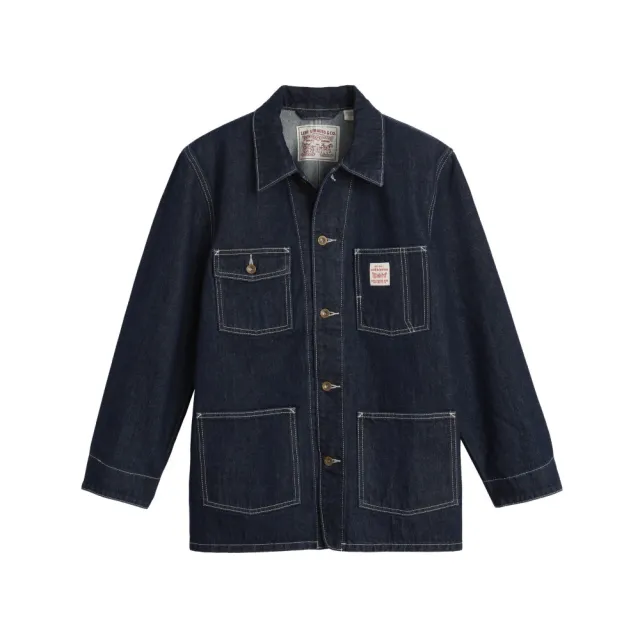【LEVIS】Workwear 工裝系列 Berkley 牛仔工作外套 / 原色 男生上衣 熱賣單品 003B0-0000
