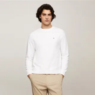 【TOMMY HILFIGER】官方旗艦館 基本款圓領衛衣 _裸色