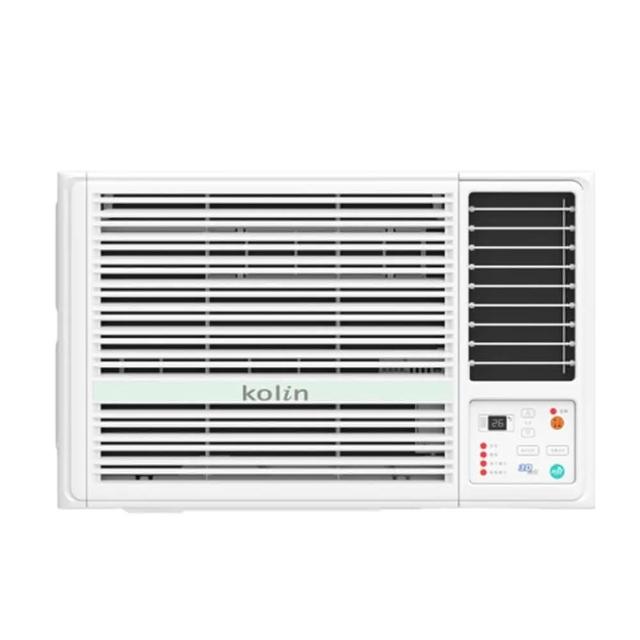 【Kolin 歌林】4-5坪R32一級變頻冷暖右吹旗艦窗型冷氣KD-PK302DV03(含基本安裝+舊機回收)