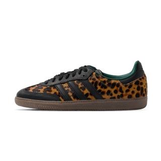 【adidas 愛迪達】Samba OG 女鞋 豹紋色 運動 休閒 膠底 德訓鞋 板鞋 休閒鞋 JI2735