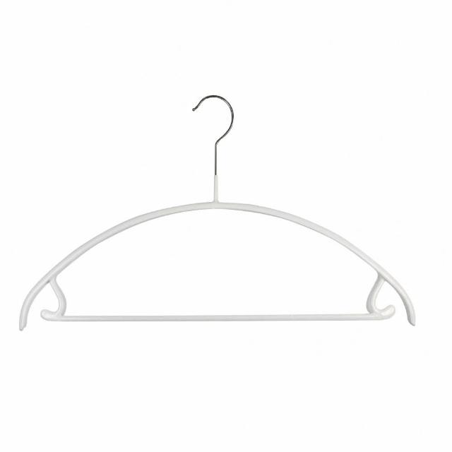 【MAWA】德國原裝進口時尚極簡止滑無痕套裝衣架42cm/10入 白